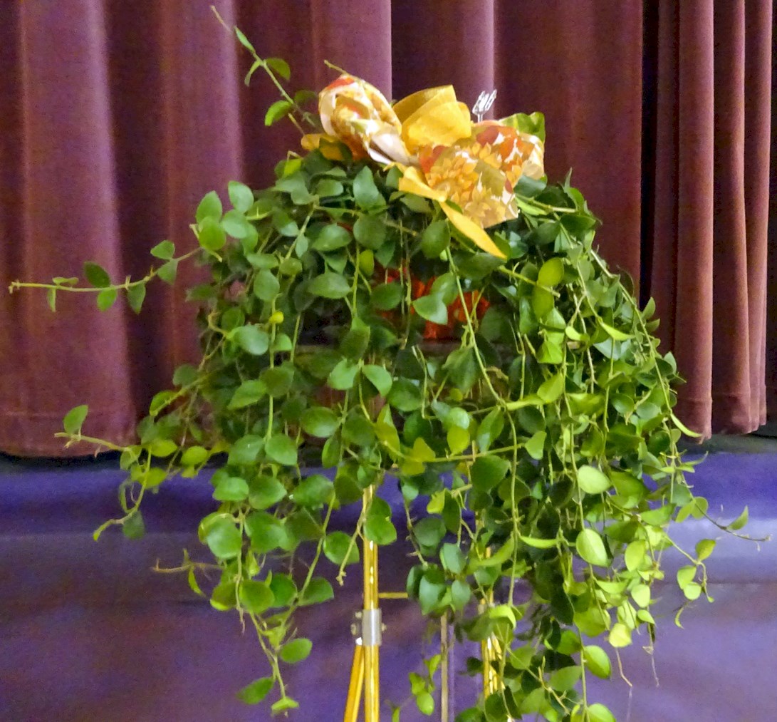 Flowers from Kadoka Area School District Board, Administration, and Staff