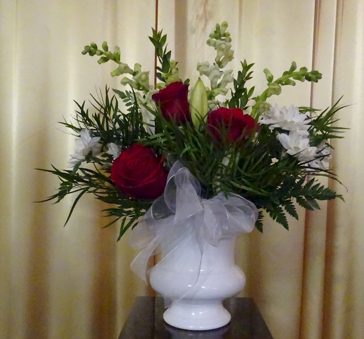 Flowers from Steve, Shivaun, Key, and Royal