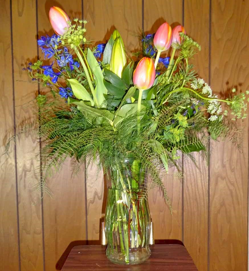 Flowers from Scotty & Tarra and Philip & Audrey Mathews