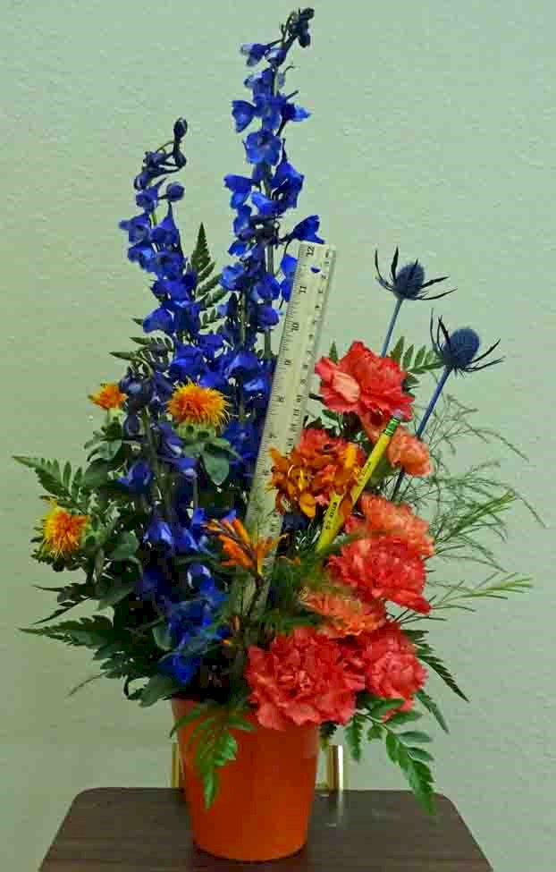 Flowers from The Jones County School Facility and Staff