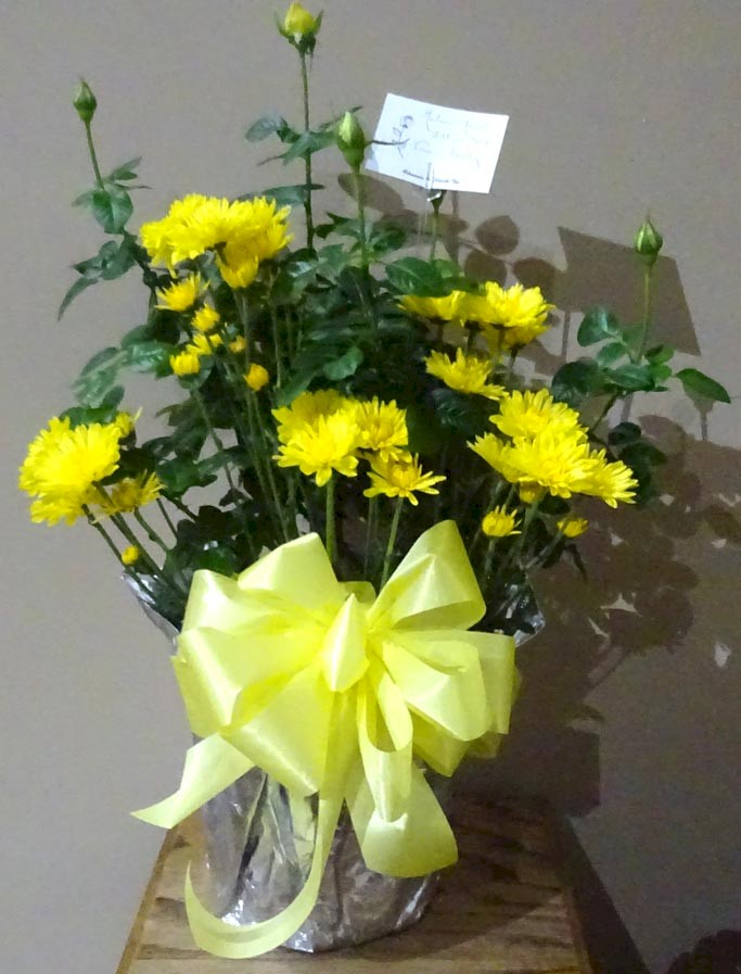 Flowers from Vera and Family