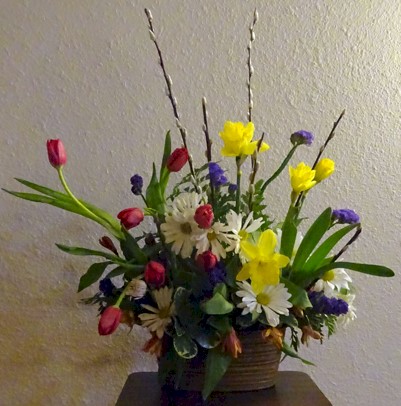 Flowers from Terry and Karen Pinney