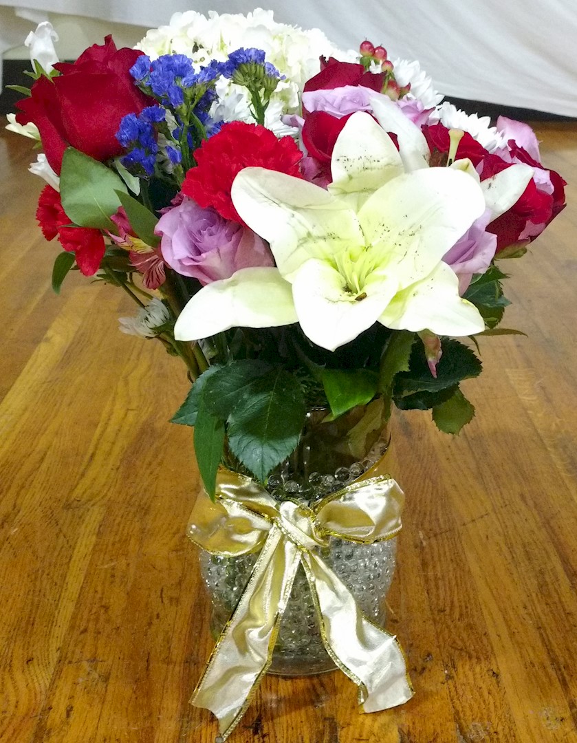 Flowers from Allan and Annamarie Moreland