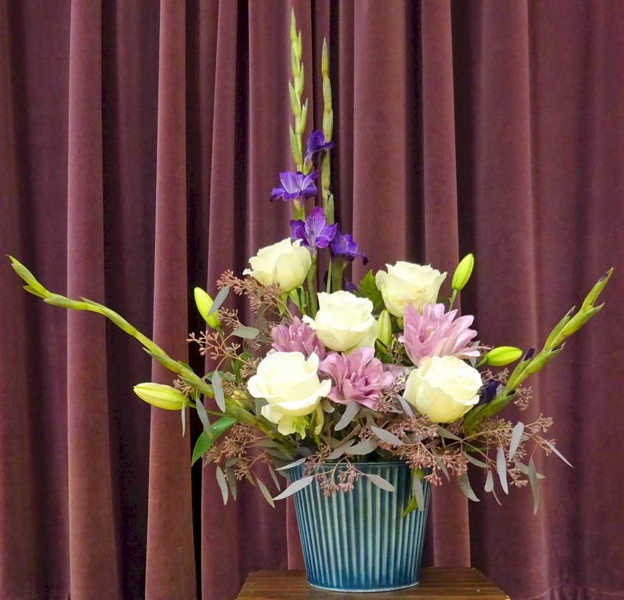 Flowers from Kinkade Funeral Chapel Staff