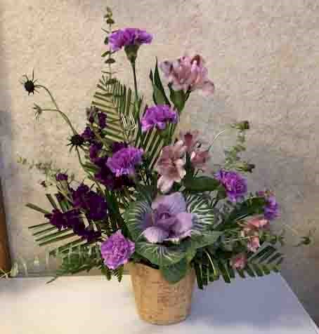 Flowers from Dr. Jennifer Sarsland and the staff at Prairie Dental