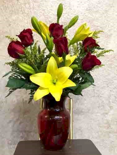 Flowers from Kelly and Susie Radigan and Family; Josh, Will, Greg, Dennis, and Verna Hasvold; Esther Briggs; Dale and Darrel Kjerstad; Betty Ghendi; Dan and Missy Radigan; Kendall Kjerstad; and Will and Danelle