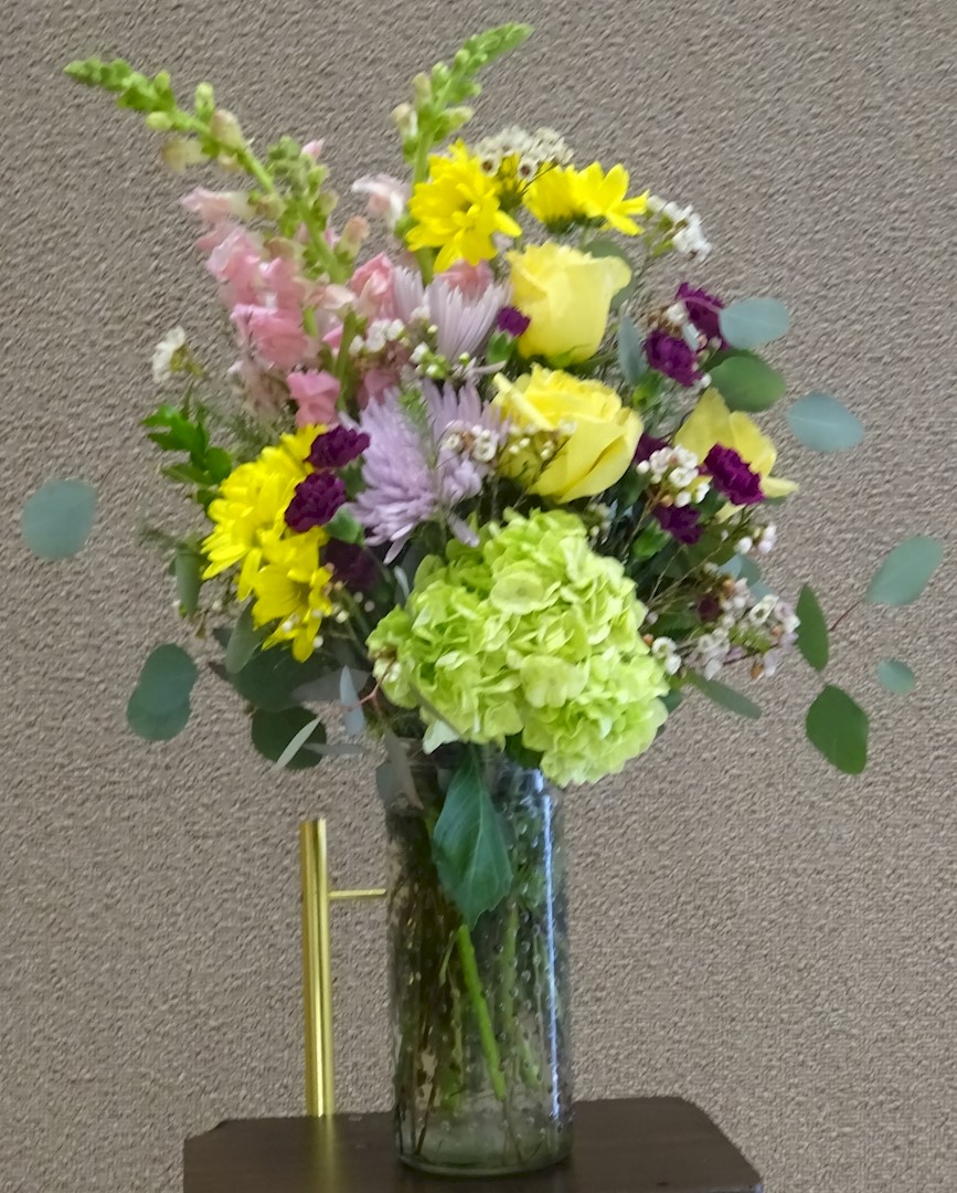 Flowers from Pastor Wayne, Traci, staff, and your Grace Assembly of God family