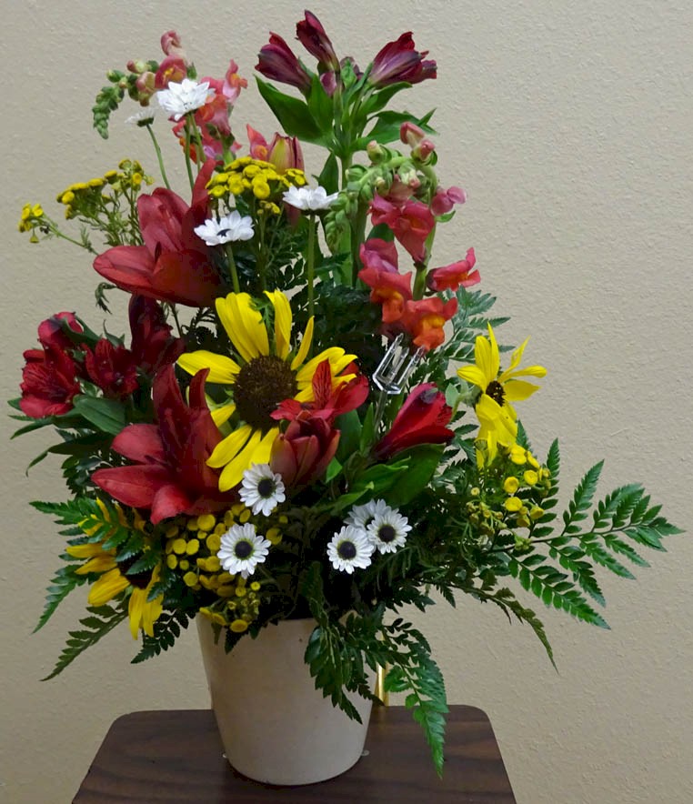 Flowers from Keystone Post Office