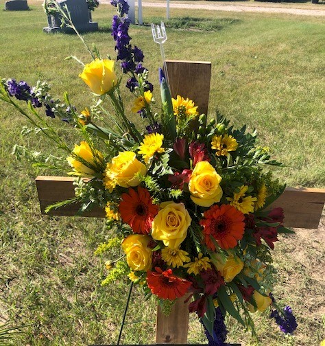 Flowers from Larry, Zona, Jake, Renae, and Gabe; Bertt, Suzy, and Kyle; Jason, Shannon, and Family; and Steph, Tasunke, and Family