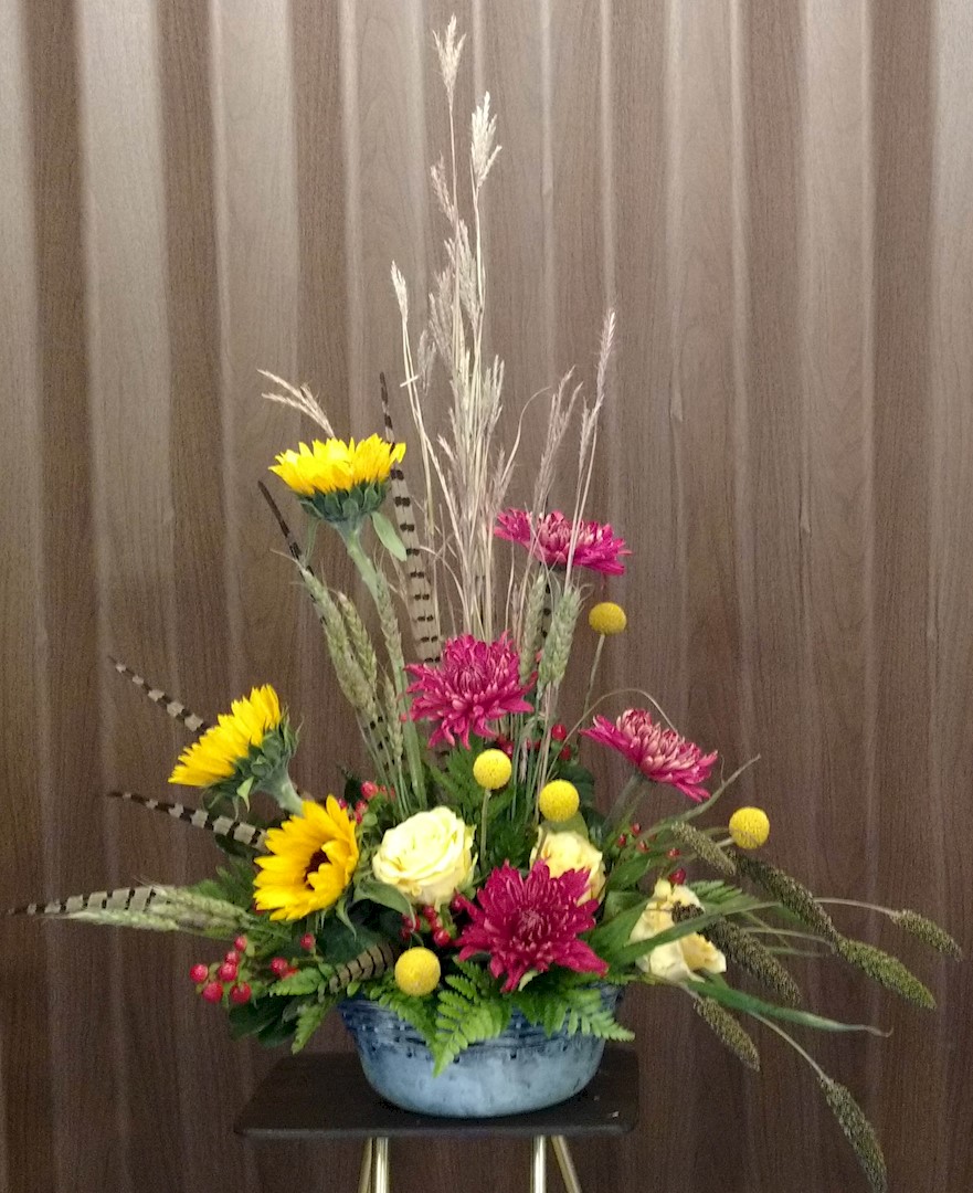 Flowers from Greg Gehring and Titan Machinery Staff