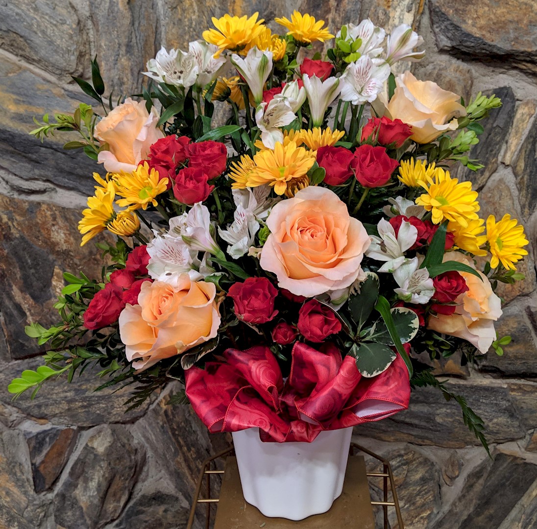 Flowers from Philip Motor, Inc. and employees