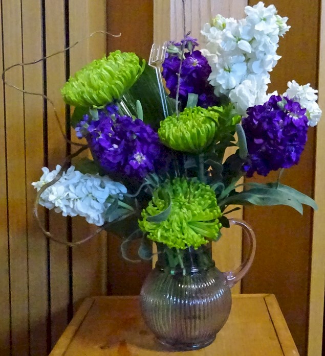 Flowers from Heidi Porch and Kristy Stout