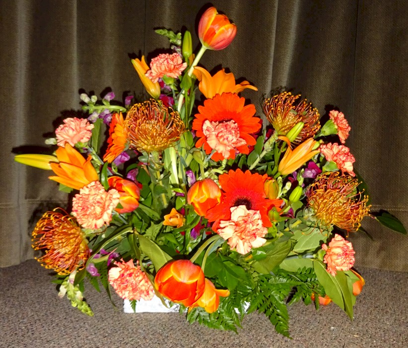 Flowers from Tucker and Kelsey McDaniel