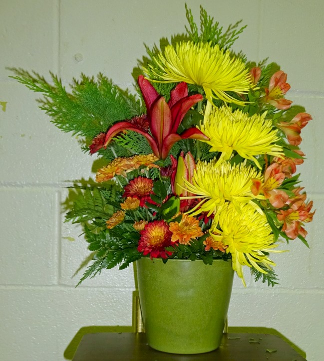 Flowers from Haakon County Courthouse Employees