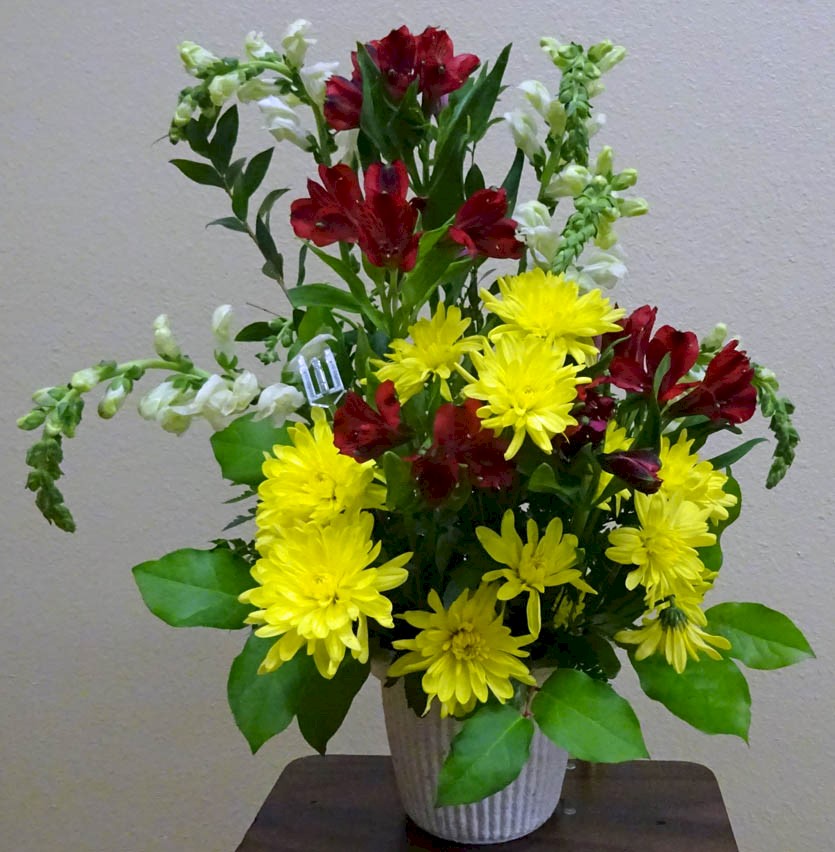 Flowers from Victor Walth and Monte Johnson