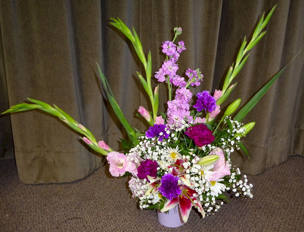 Flowers from Bethesda Nursing Home