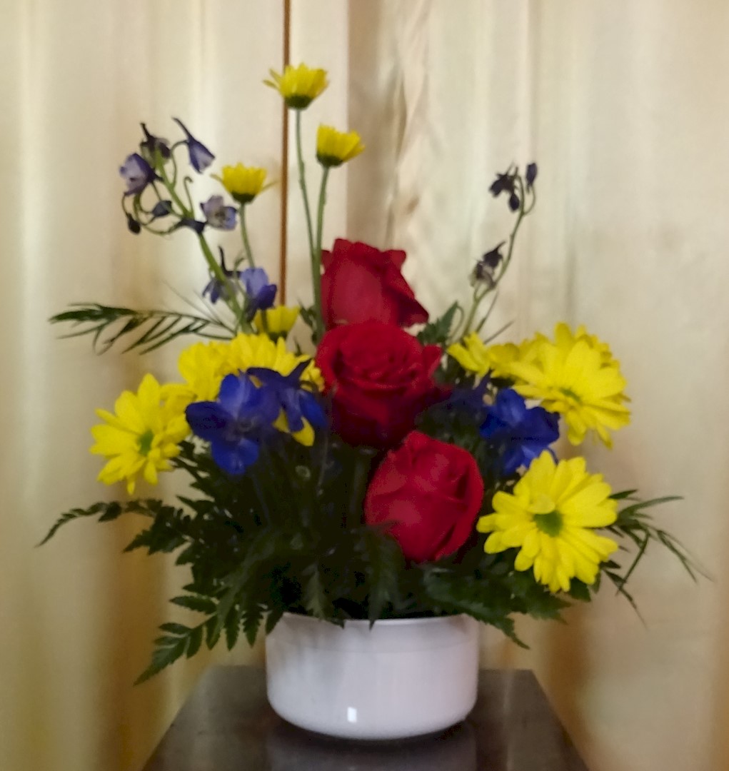 Flowers from Mitchell Special Education Department