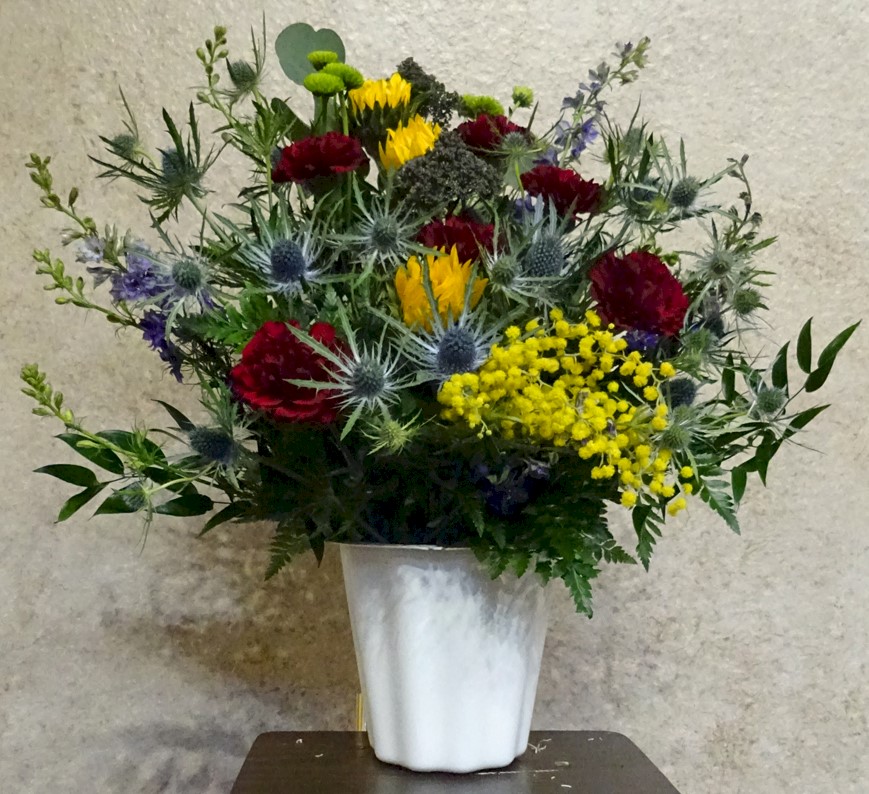 Flowers from Kent and Denise Buchholz and Family