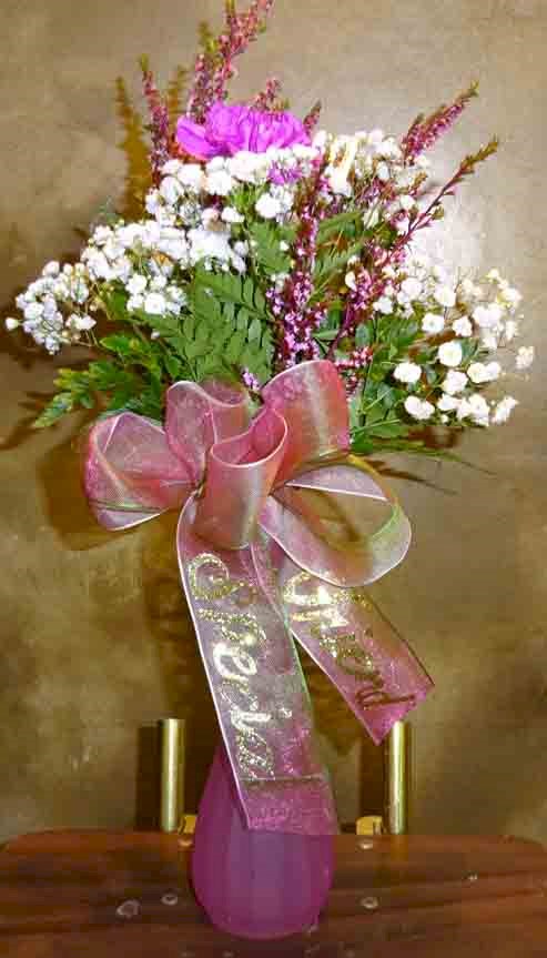 Flowers from Carolyn Manke