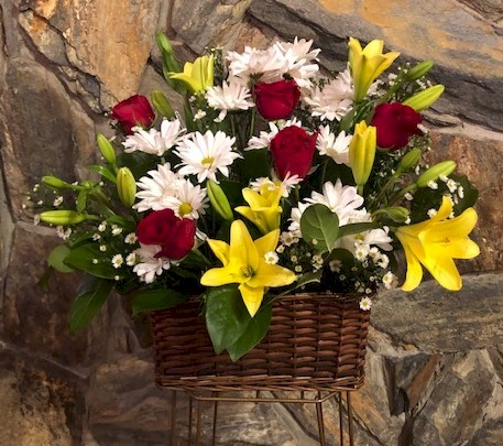 Flowers from Jerry, Marie, Don, and Steakhouse Employees