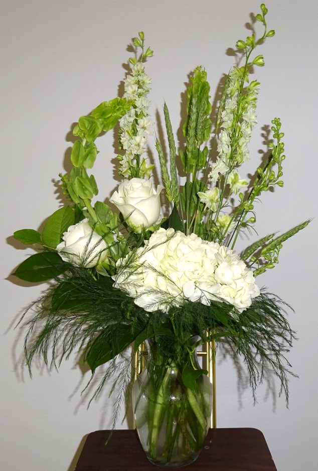 Flowers from Mary Wynne and Dan Gargan