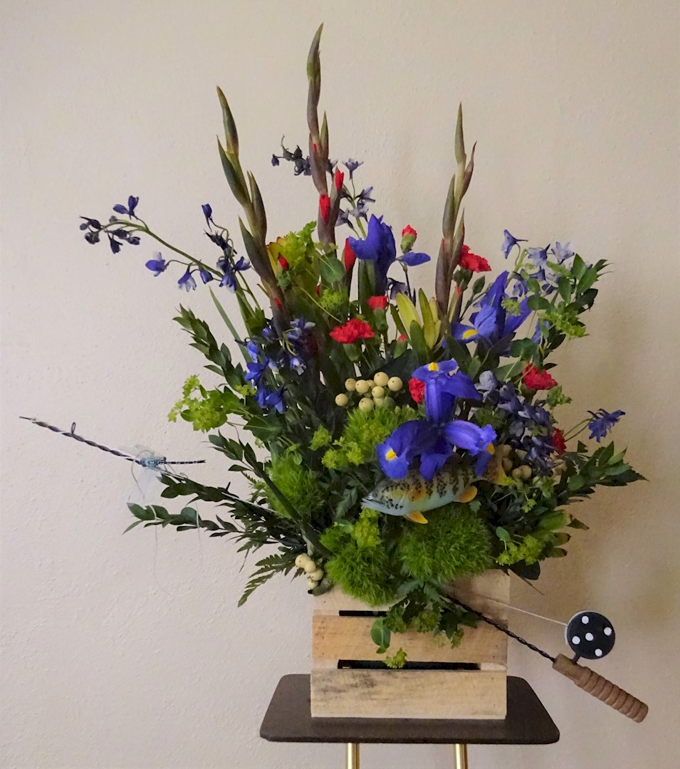 Flowers from Haakon County Court House