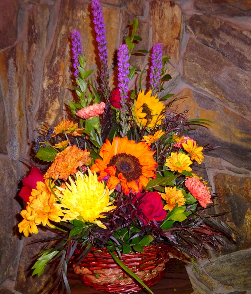 Flowers from Norman & Jean Amiotte and Families