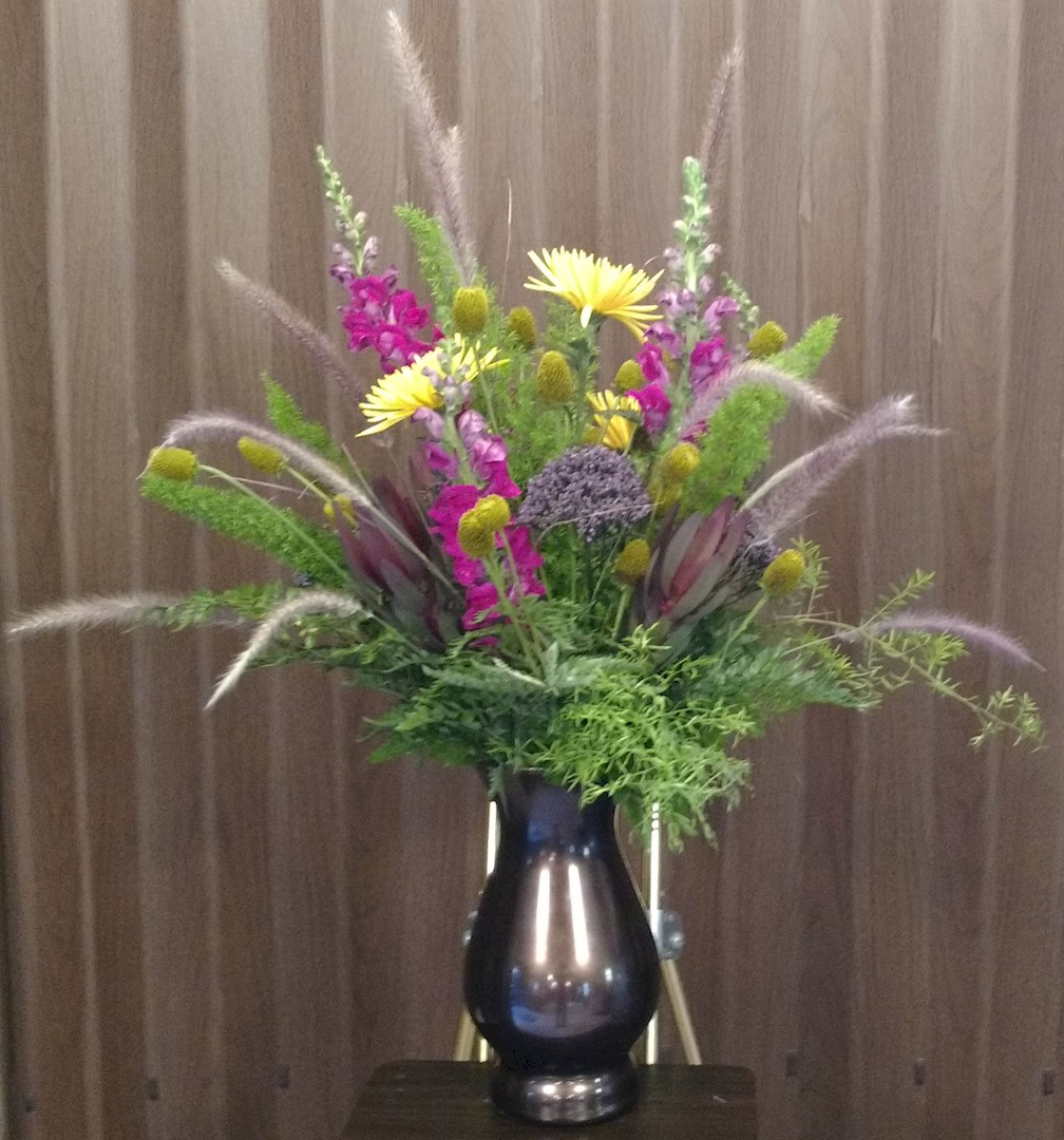 Flowers from Doug and Justine