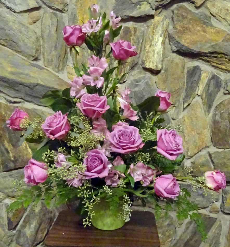 Flowers from Dan and Cindy Hauk and Family, Bill Barrie and Family, and Joe and Betty Barrie