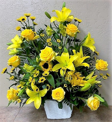 Flowers from Tom and Teresa Nemec and John and Linda Nemec