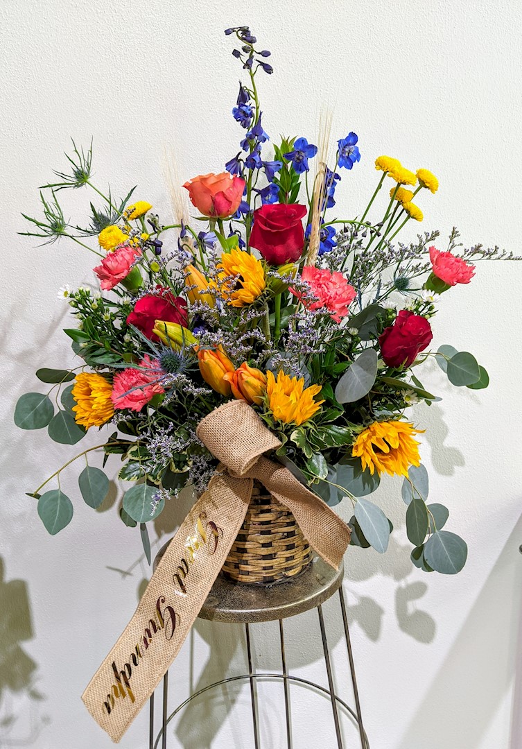 Flowers from Family - "Great-Grandpa"