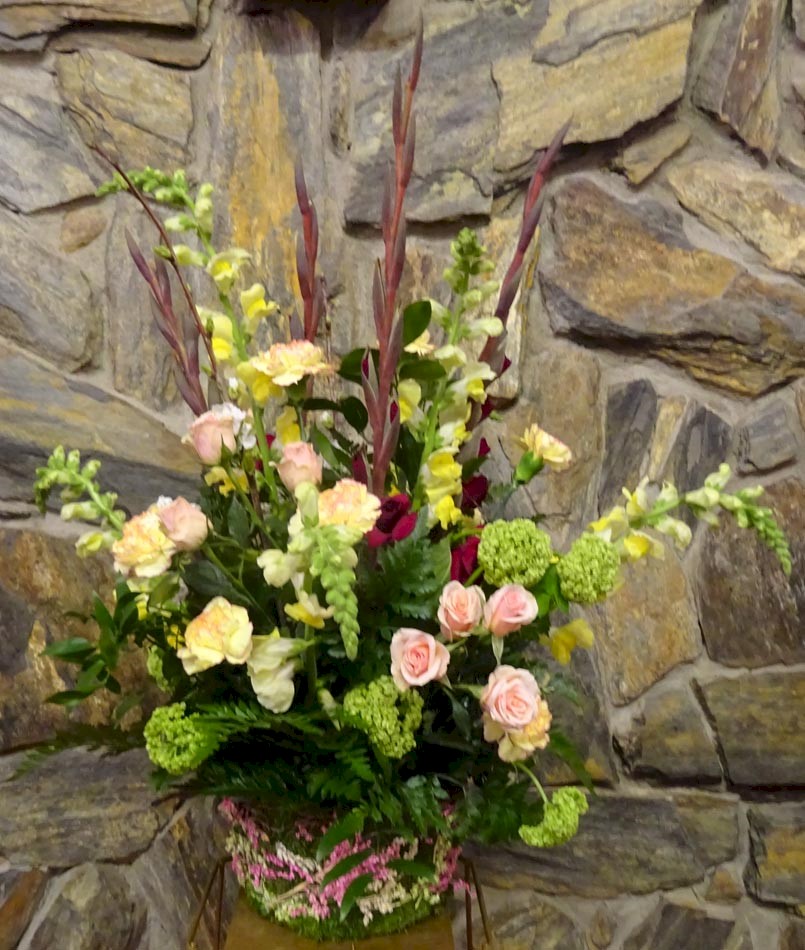 Flowers from Rocky and Debbie Tavernier