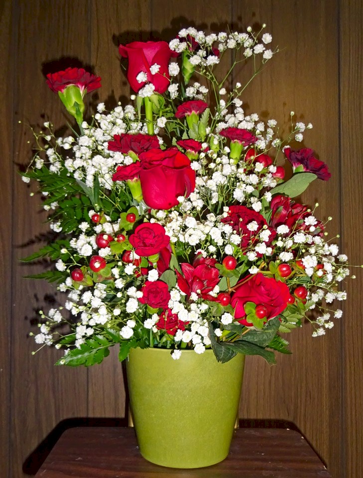 Flowers from Richard Mauer and Jean Hunter