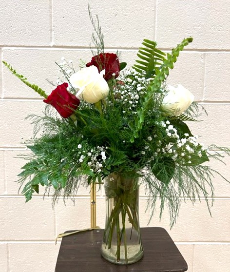 Flowers from Froehlichs: Jacque, Christian, Sam, and Amber