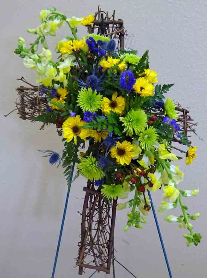 Flowers from Fort Pierre Livestock - Dennis, Bryan, Willie, Jimmy, Chad, Sherri, Alisa, and all the crew at FP