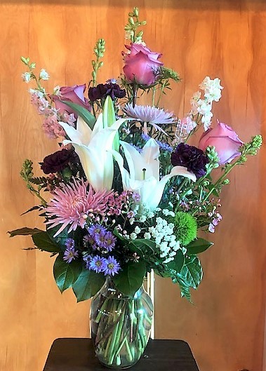 Flowers from Ron and Linda; Roxie and Darrell; and Sherry and Jim