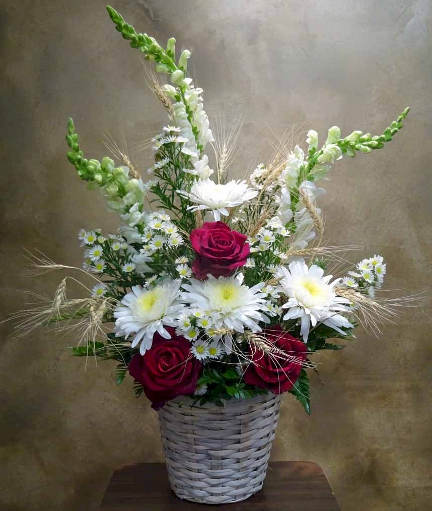Flowers from James and Marjorie Letellier