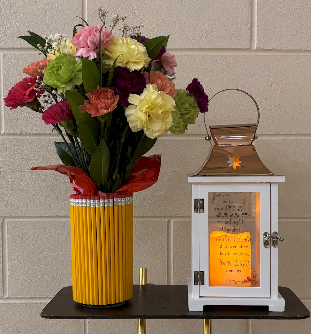 Flowers from Jamie Dolezal and Family; Courtney McFarland and Girls