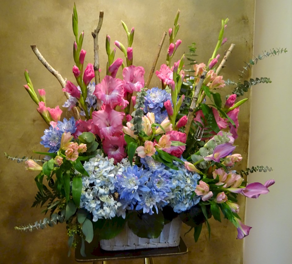 Flowers from Peggy Hauk and Dan & Cindy Hauk