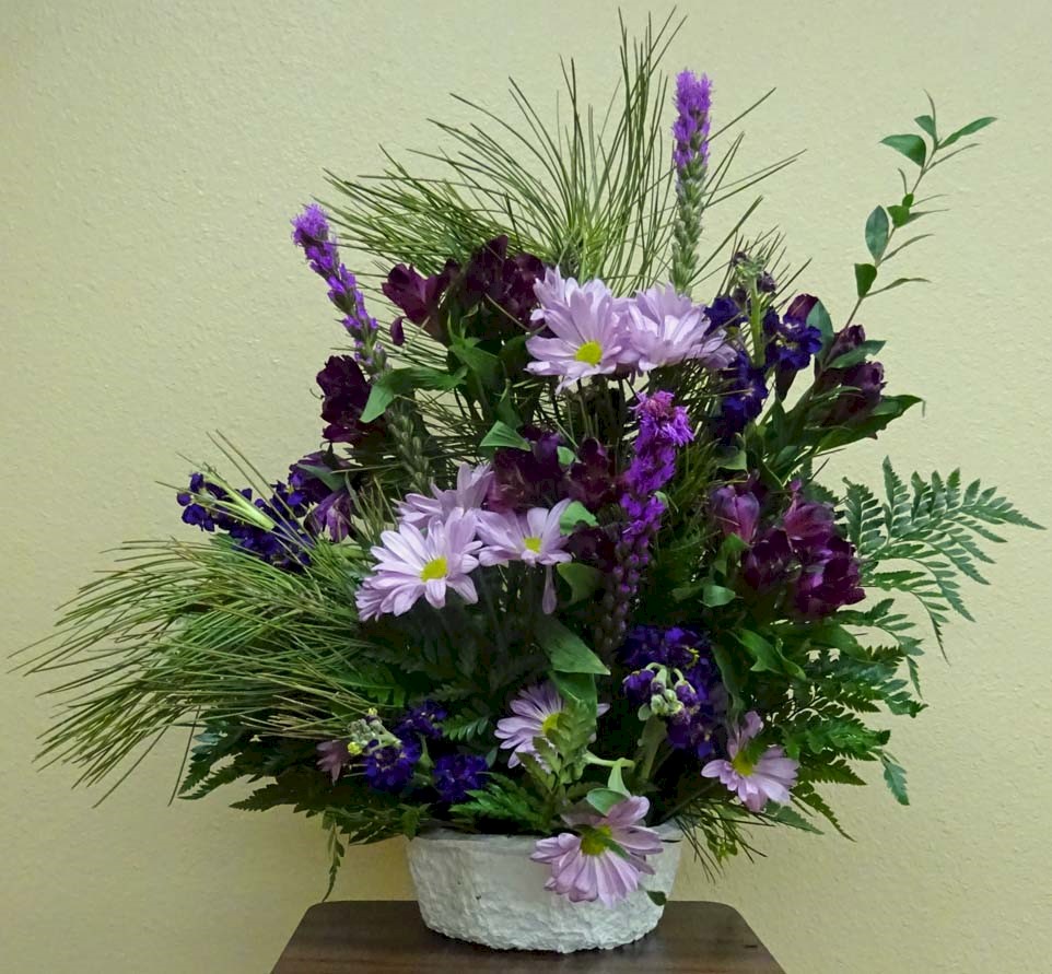 Flowers from Bryan, Delynn, Chase, and Timber Hanson