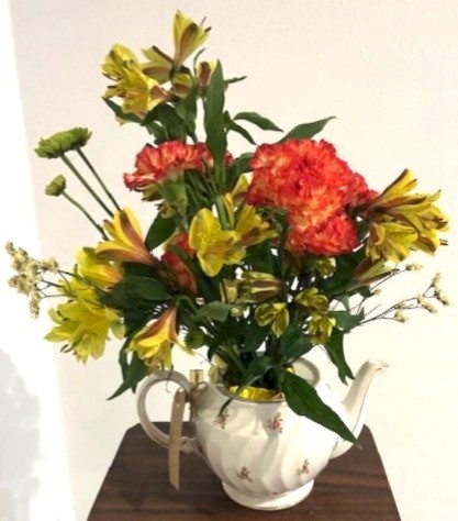 Flowers from Cindy, Jimbo, Andy, Barry, Forrest, and Steve