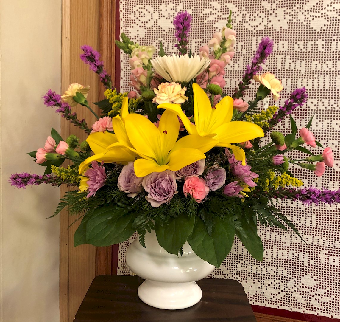 Flowers from Floyd and Sylvia Fuoss Families