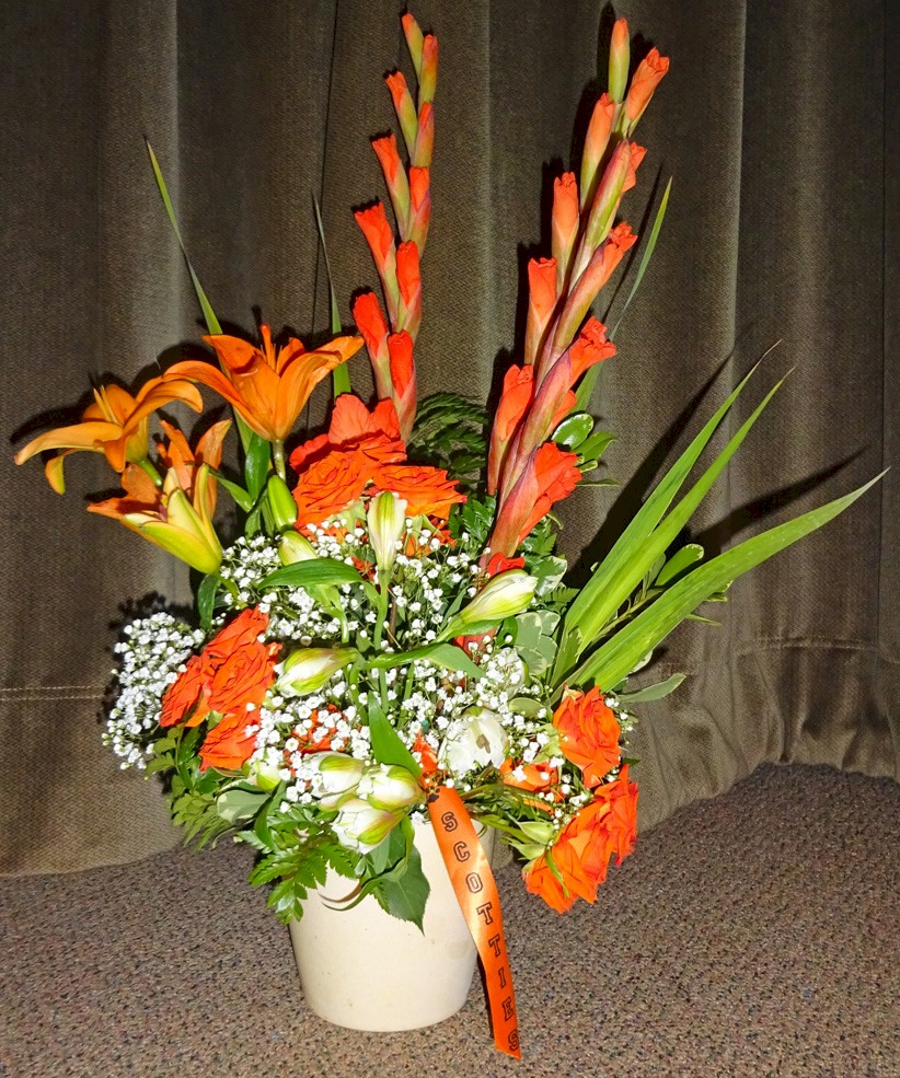 Flowers from Dustin and Camie Lurz