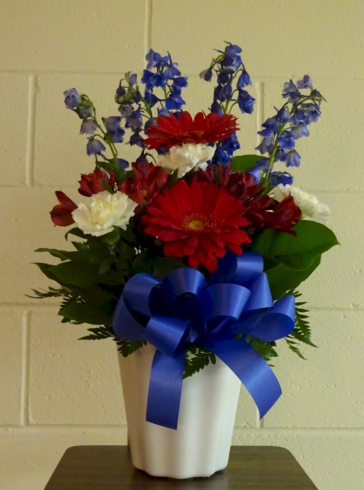 Flowers from Kadoka Area School Board, Staff, and Students