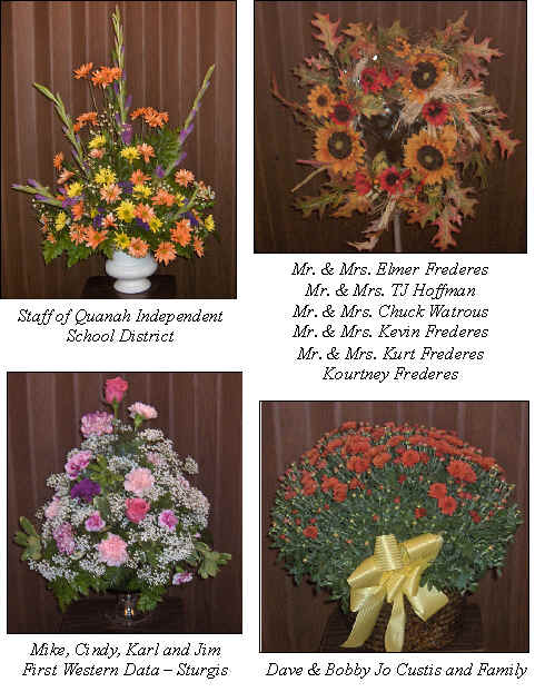 Flowers from 