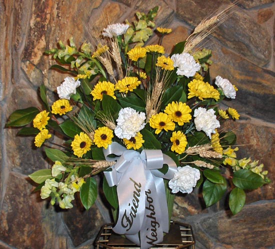 Flowers from Donnie & Bobette Schofield and Families