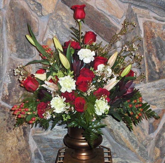 Flowers from Bill Smith & Sue Gruttemeyer