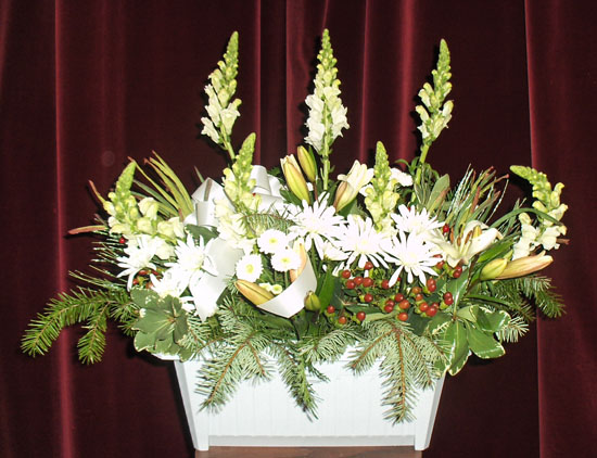 Flowers from Marion, Jeanne & Eric, Kay & Kim, Mark & Karen