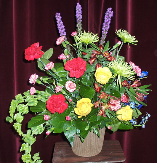 Flowers from Charlie & Sharyn, Shelby and Chaz