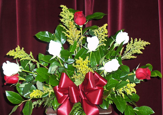 Flowers from Marty & Tricia Burns